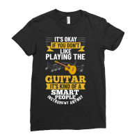 Guitar Lesson Guitarist Beginner Music Instrument  Ladies Fitted T-shirt | Artistshot