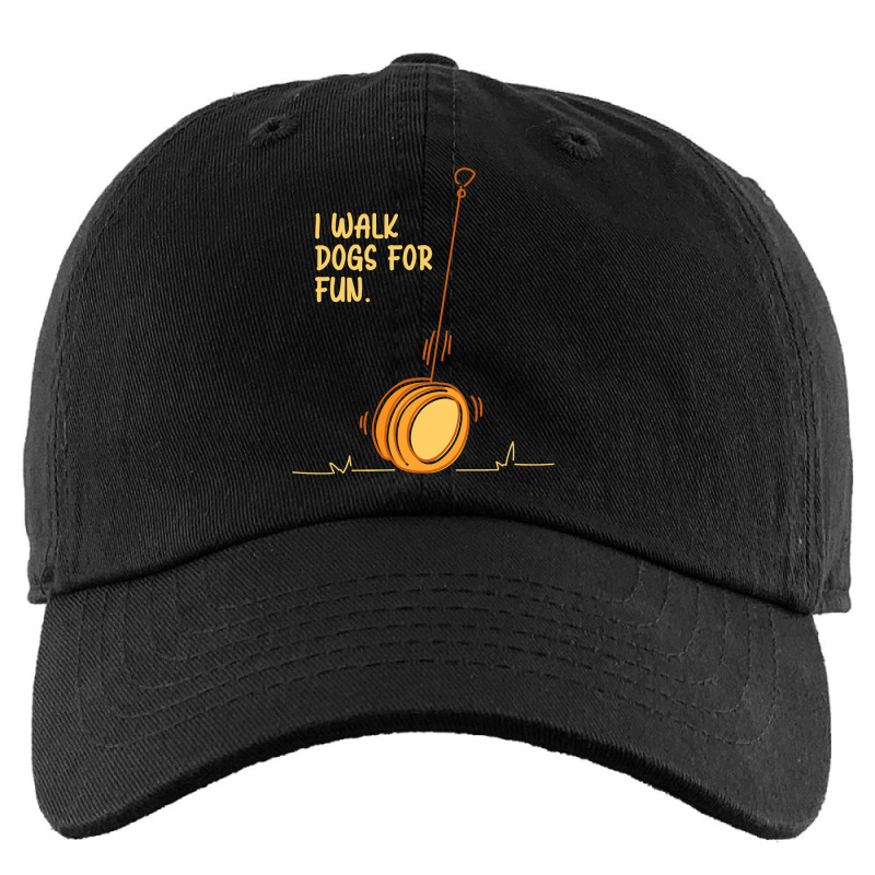 I Walk Dogs For Fun Circular Object Yoyo Toy Kids Cap | Artistshot