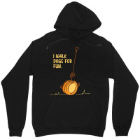 I Walk Dogs For Fun Circular Object Yoyo Toy Unisex Hoodie | Artistshot