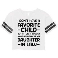 Daughter-in-law Love: A Design For Proud Parents Scorecard Crop Tee | Artistshot