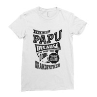 Too Cool For Papu Ladies Fitted T-shirt | Artistshot