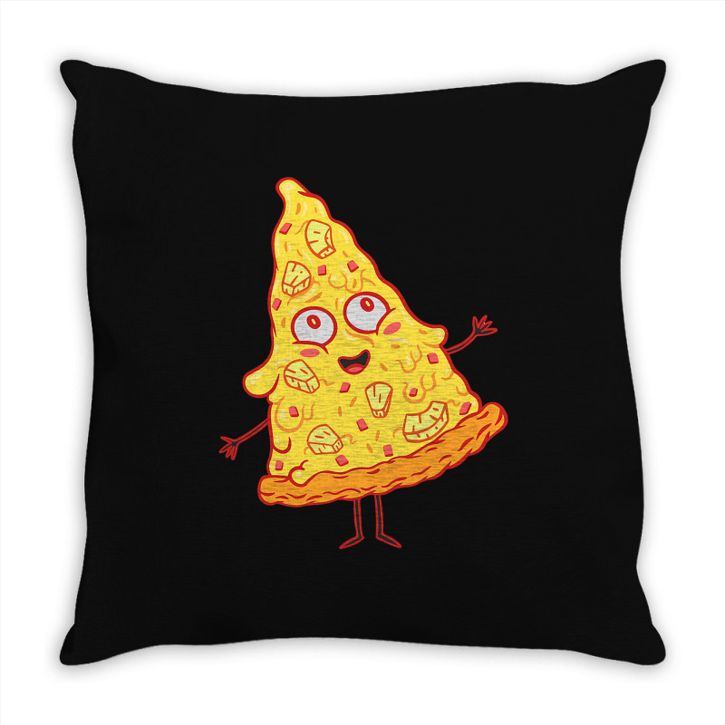 Hawaii Funny Food Pineapple Pizza Throw Pillow | Artistshot