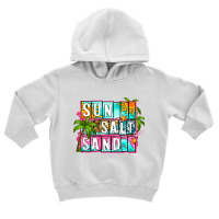 Sun Salt Sand Summer Toddler Hoodie | Artistshot