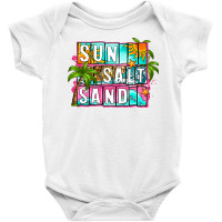 Sun Salt Sand Summer Baby Bodysuit | Artistshot