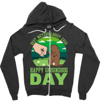 Funny Happy Groundhog Day Best Meteorologist Ever  Zipper Hoodie | Artistshot