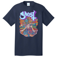 Ghost   Seven Inches Of Satanic Panic Premium T Shirt Basic T-shirt | Artistshot