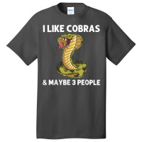 Cool Cobra Art For Men Women King Cobra Snake Lover Reptile T Shirt Basic T-shirt | Artistshot