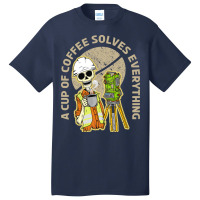 Surveyor And Coffee Basic T-shirt | Artistshot