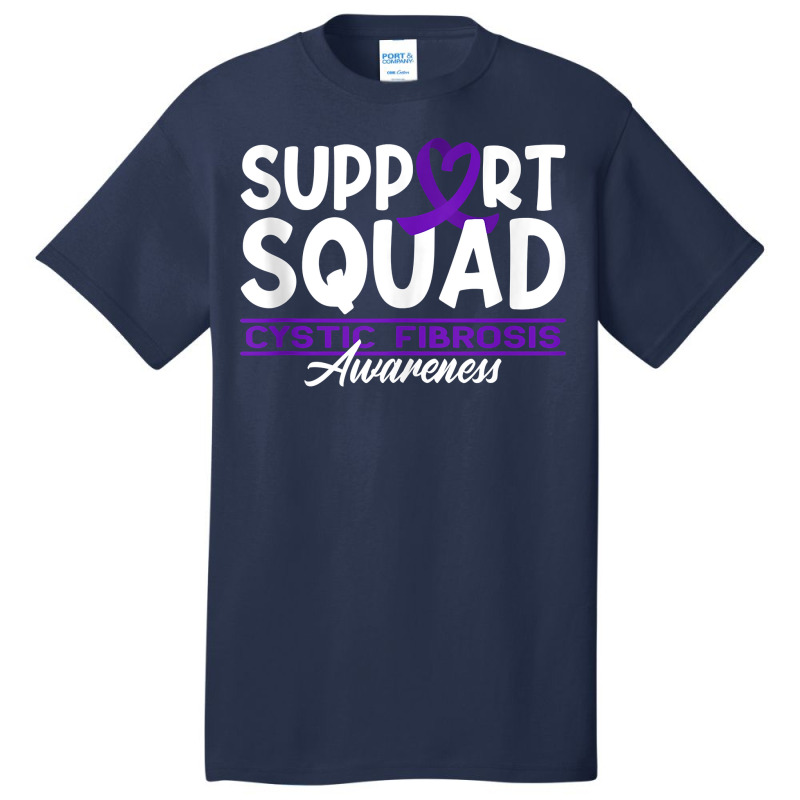 Awareness Support Squad I Lung Infections & Cystic Fibrosis Tank Top Basic T-shirt | Artistshot