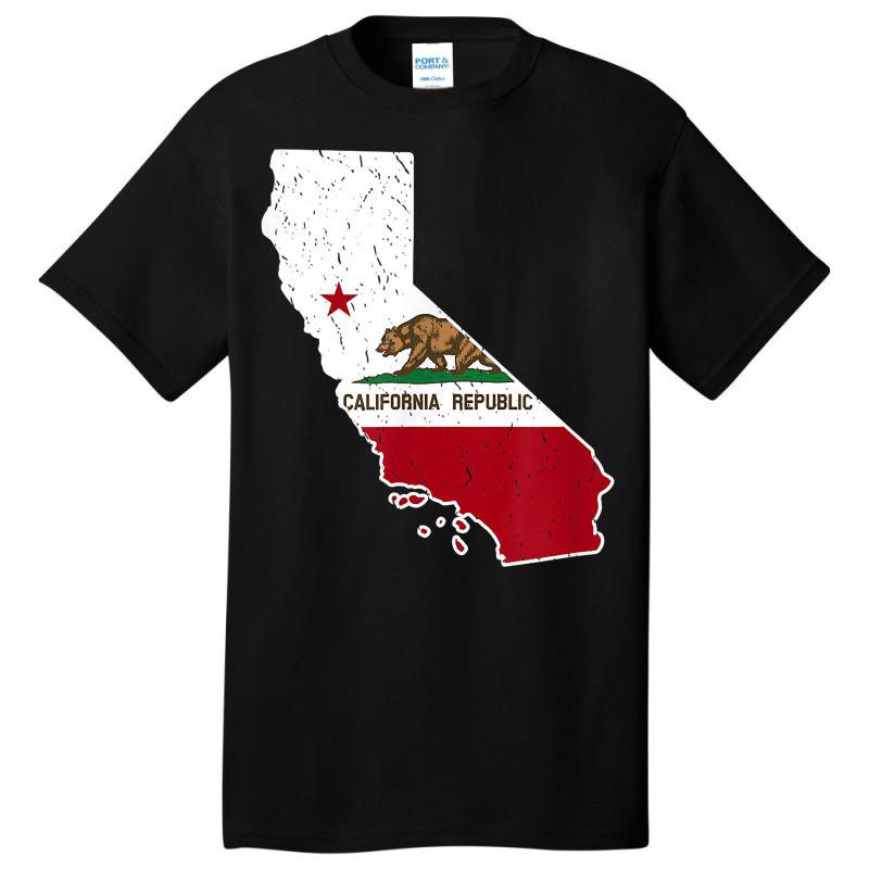 California Map Shirt   California Flag Gift Basic T-shirt | Artistshot