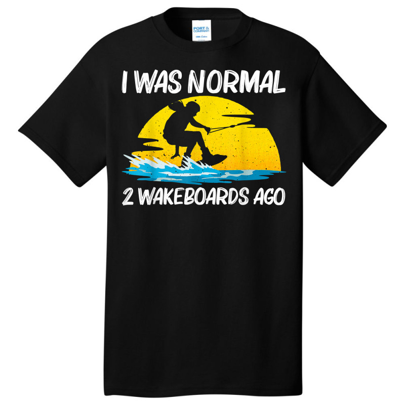 Cool Wakeboarding Design For Men Women Wakeboard Wakeboarder T Shirt Basic T-shirt | Artistshot