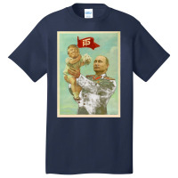 Baby Trump With Putin Basic T-shirt | Artistshot