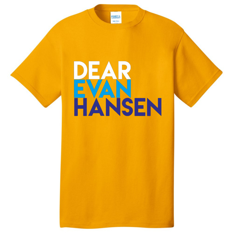 Dear Evan Hansen Basic T-shirt by michaelnaher | Artistshot