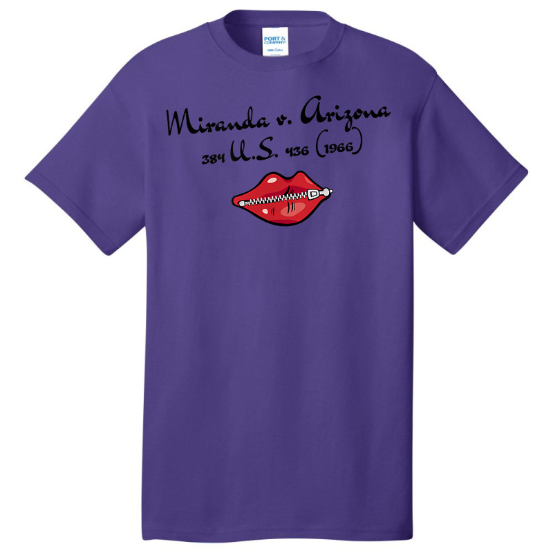 Miranda V. Arizona T Shirt Basic T-shirt by juleakuehneman | Artistshot