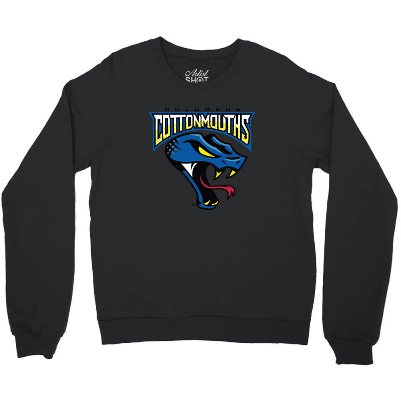 Columbus Cottonmouths Crewneck Sweatshirt by CoolMerch | Artistshot