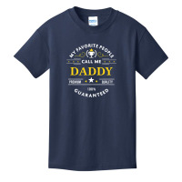 My Favorite People Call Me Daddy  Fathers Day Basic Youth T-shirt | Artistshot