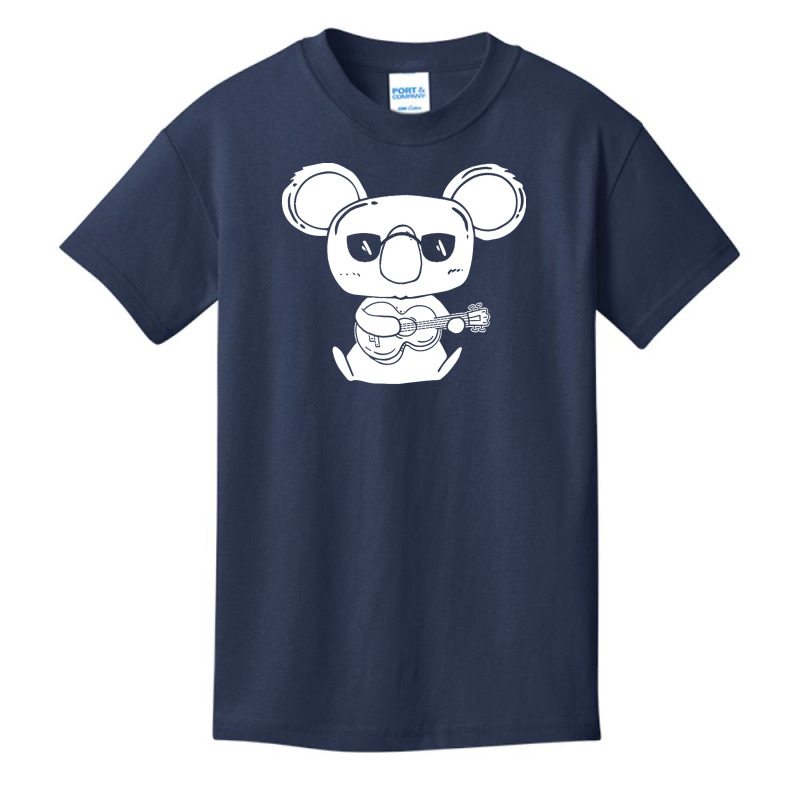 Ukulele Kids T  Shirt A Four String Ukulele Instrument With Koala T  S Basic Youth T-shirt | Artistshot