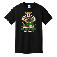 Book Dragon T  Shirt Magical Animal Funny Book Lover Reader Cute Book Basic Youth T-shirt | Artistshot