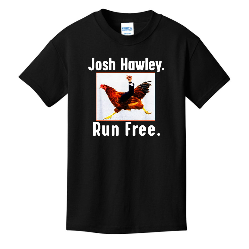 Josh Hawley Run Free Funny Running Basic Youth T-shirt by Mozza | Artistshot