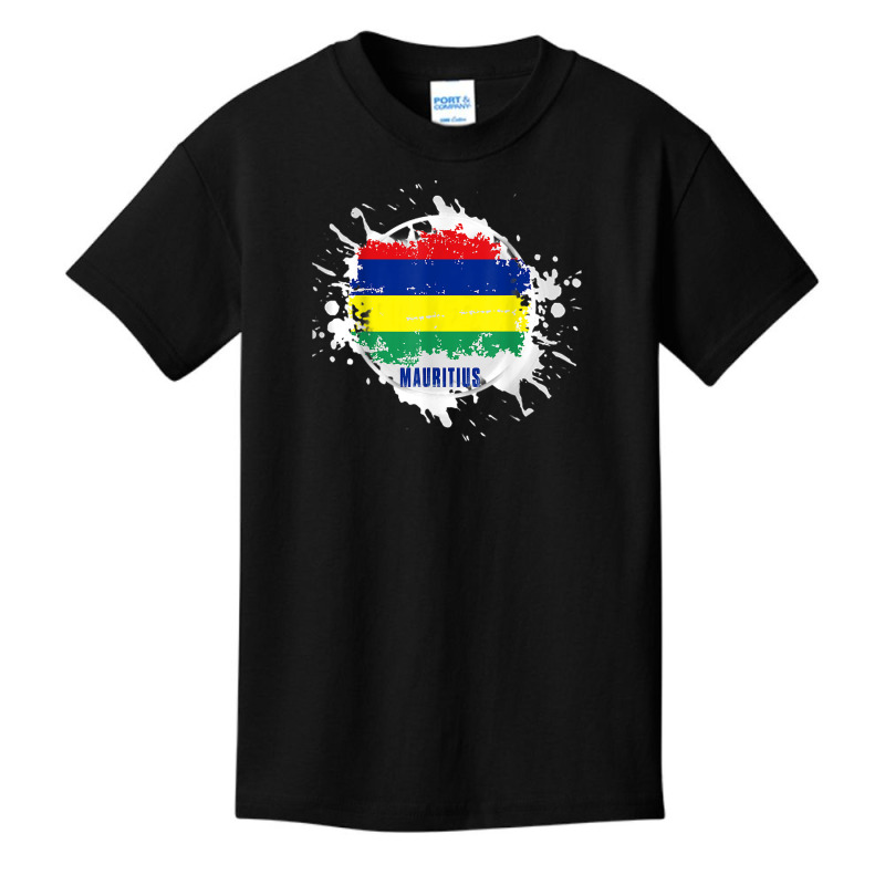 Mauritius Splash T Shirt Basic Youth T-shirt by riesshrpulice9gx | Artistshot