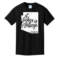 It Takes Village State Teachers Union Protest Redfored Shirt Basic Youth T-shirt | Artistshot