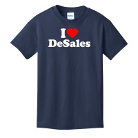 Desales Love Heart College University Alumni T Shirt Basic Youth T-shirt | Artistshot