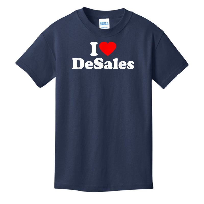 Desales Love Heart College University Alumni T Shirt Basic Youth T-shirt by kryloxsiriaso4 | Artistshot