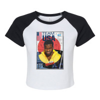 Frances Tiafoe Raglan Crop Top | Artistshot