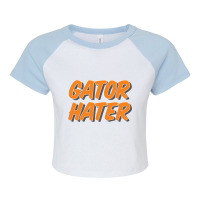 Gator Hater - Tennessee Raglan Crop Top | Artistshot