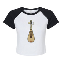 Musical Instruments   Pipa Raglan Crop Top | Artistshot