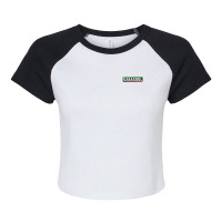 Gabagool Italian Slang Capocollo Raglan Crop Top | Artistshot