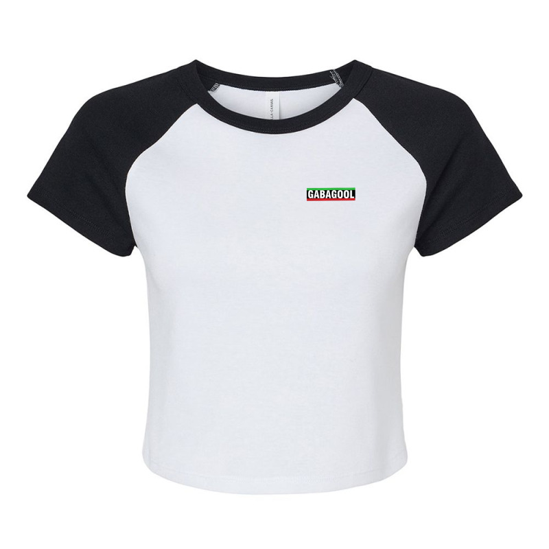 Gabagool Italian Slang Capocollo Raglan Crop Top by cm-arts | Artistshot