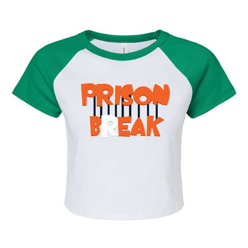 Prison Break Raglan Crop Top by zainuljaelani | Artistshot