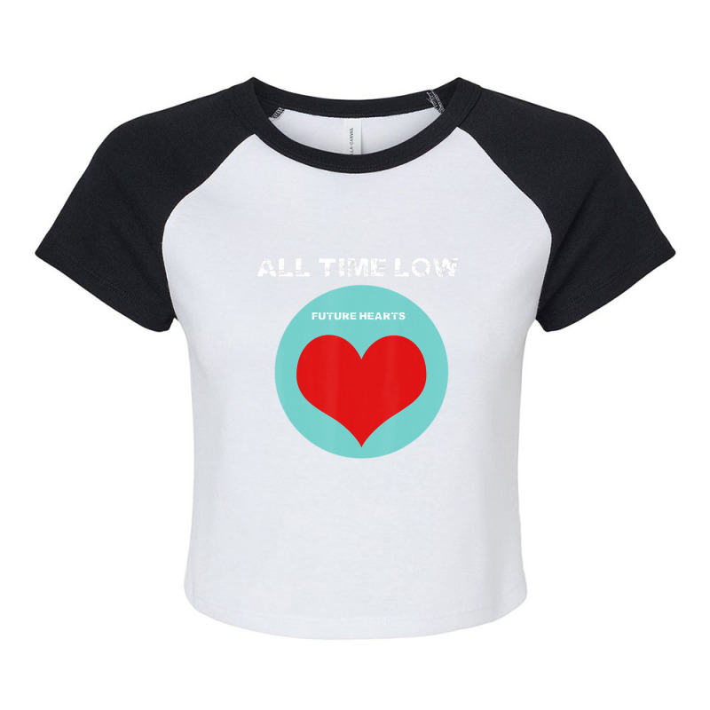 All Time Low Future Hearts Raglan Crop Top by cm-arts | Artistshot