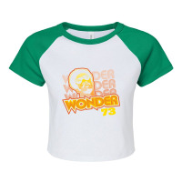 Stevie Wonder 73 Raglan Crop Top | Artistshot