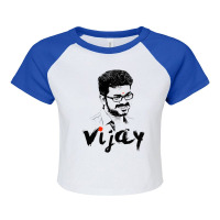 Vijay Raglan Crop Top | Artistshot