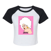 Deliciously Divine Raglan Crop Top | Artistshot