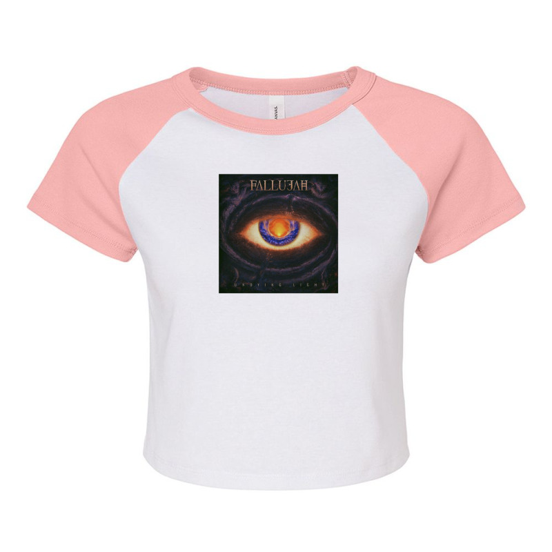 Cyclops Raglan Crop Top by MuhammadAbbott | Artistshot