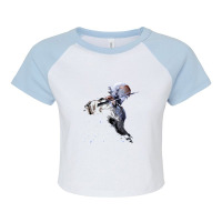 Metal Gear Solid Cool Raglan Crop Top | Artistshot