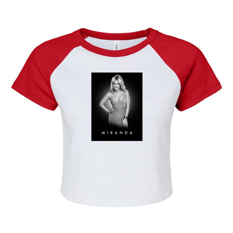 Miranda Lambert 1 Raglan Crop Top by cm-arts | Artistshot