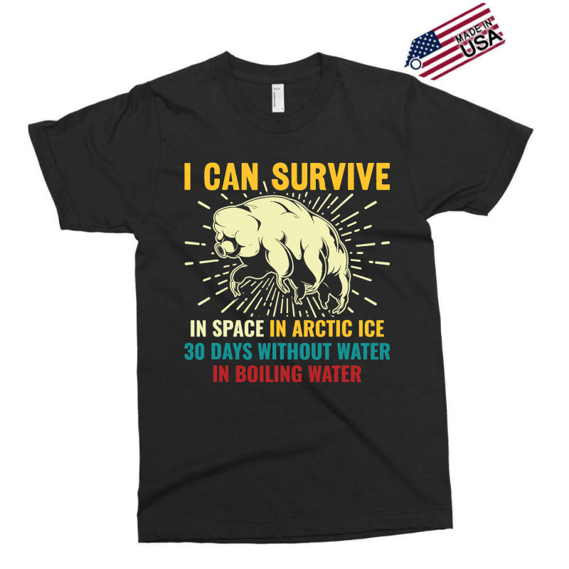 Funny I Can Survive Microbiology Water Bear Tardig Exclusive T-shirt | Artistshot