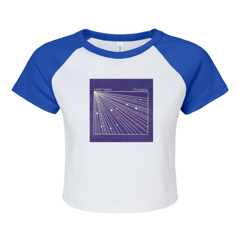 Stargazing Raglan Crop Top by NickolasAlvarado | Artistshot