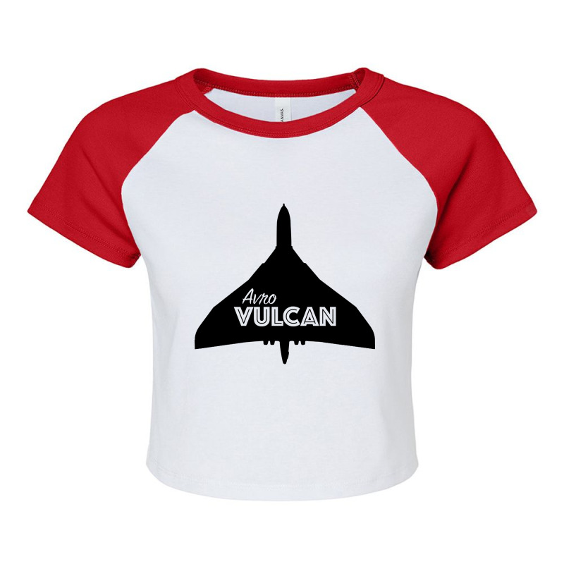 Avro Vulcan Raglan Crop Top by Kanmosrin52 | Artistshot