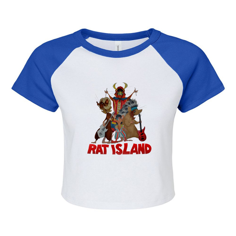 Rat Island Raglan Crop Top by AlisonPayne | Artistshot