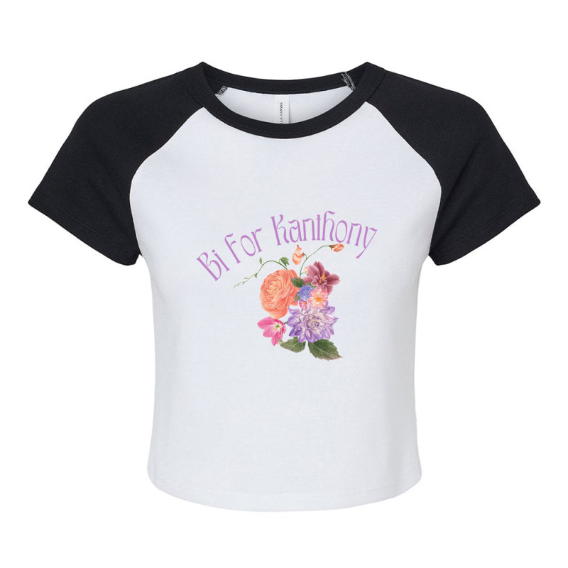 Bi For Kanthony Raglan Crop Top by HEATHERSTAATS | Artistshot