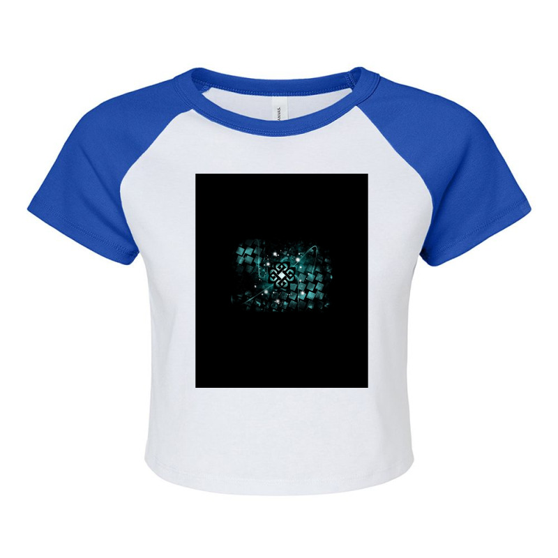 Top - Perfect 01 Graphic Raglan Crop Top by cm-arts | Artistshot