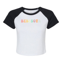 Bebesota Latina Retro Sweatshirt Raglan Crop Top | Artistshot