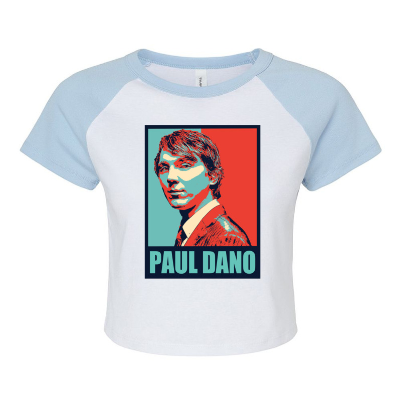 Paul Dano Raglan Crop Top by cm-arts | Artistshot