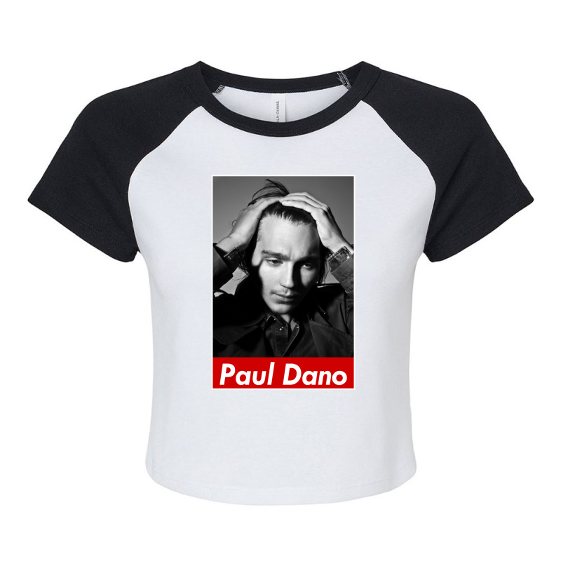 Paul Dano Gift Raglan Crop Top by cm-arts | Artistshot