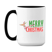 Christmas Pterosaurs Dinosaur Pteranodon Xmas Tree 15 Oz Coffee Mug | Artistshot